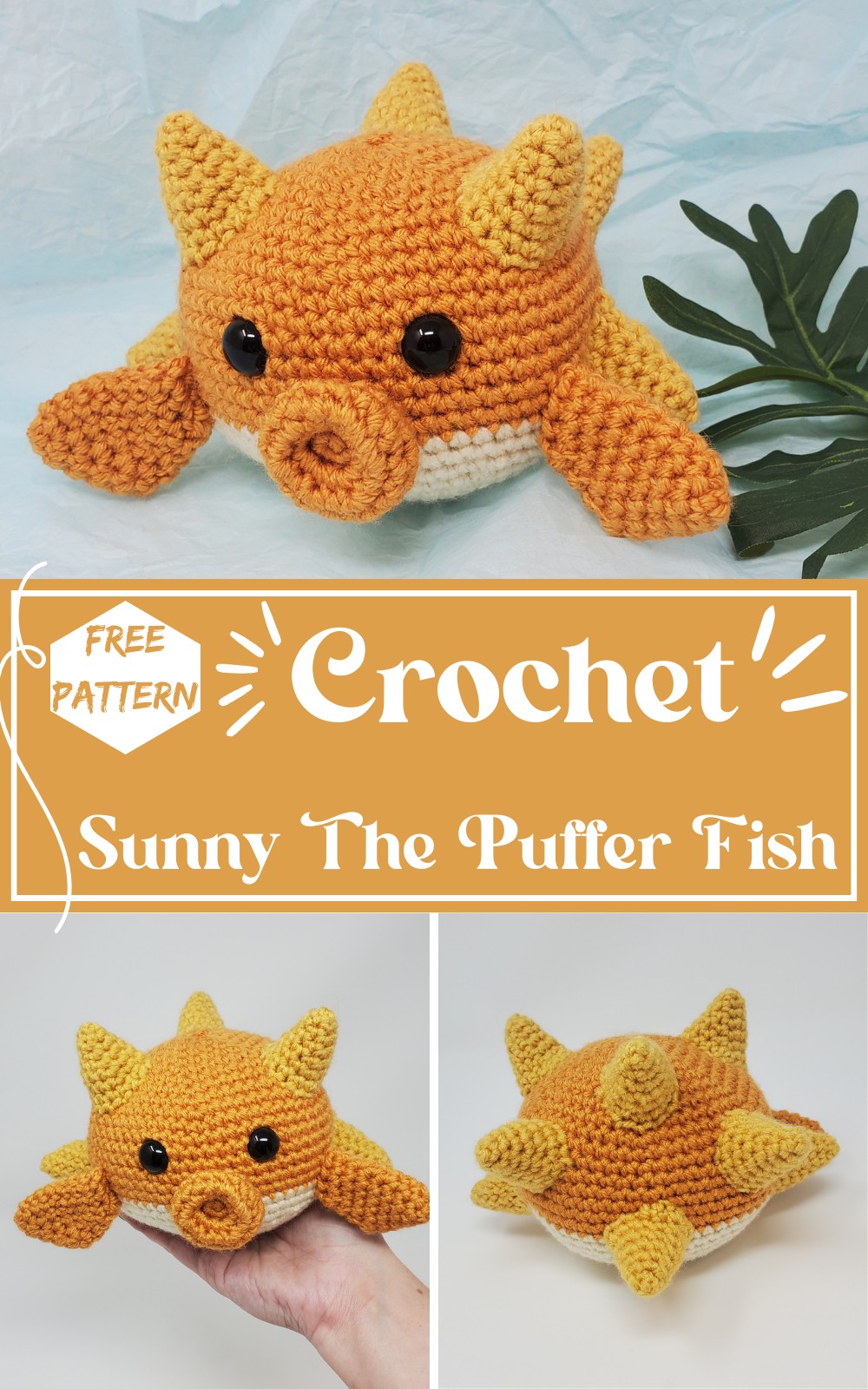 Crochet Sunny The Puffer Fish