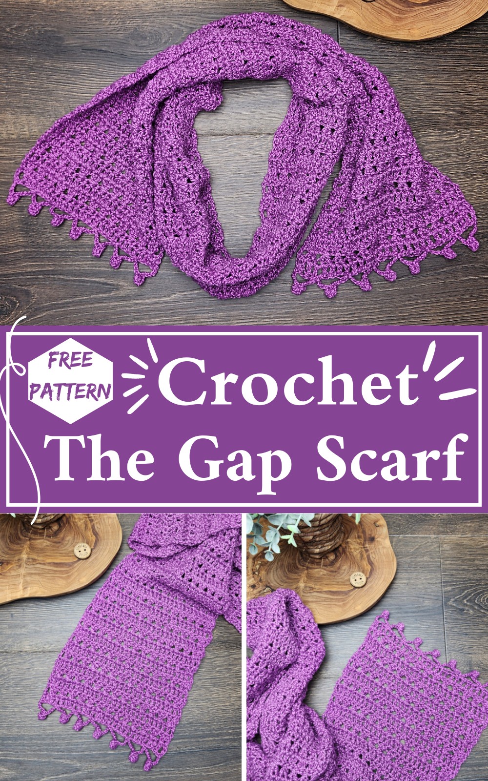 Crossing The Gap Scarf