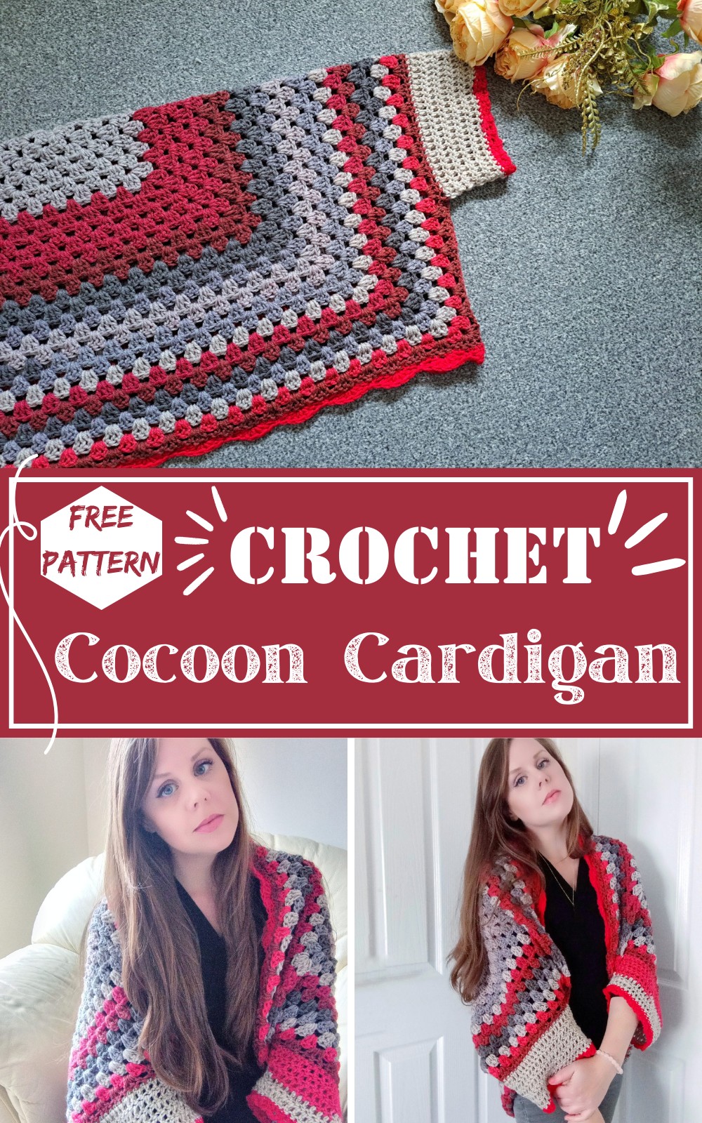 Easy Crochet Cocoon Cardigan