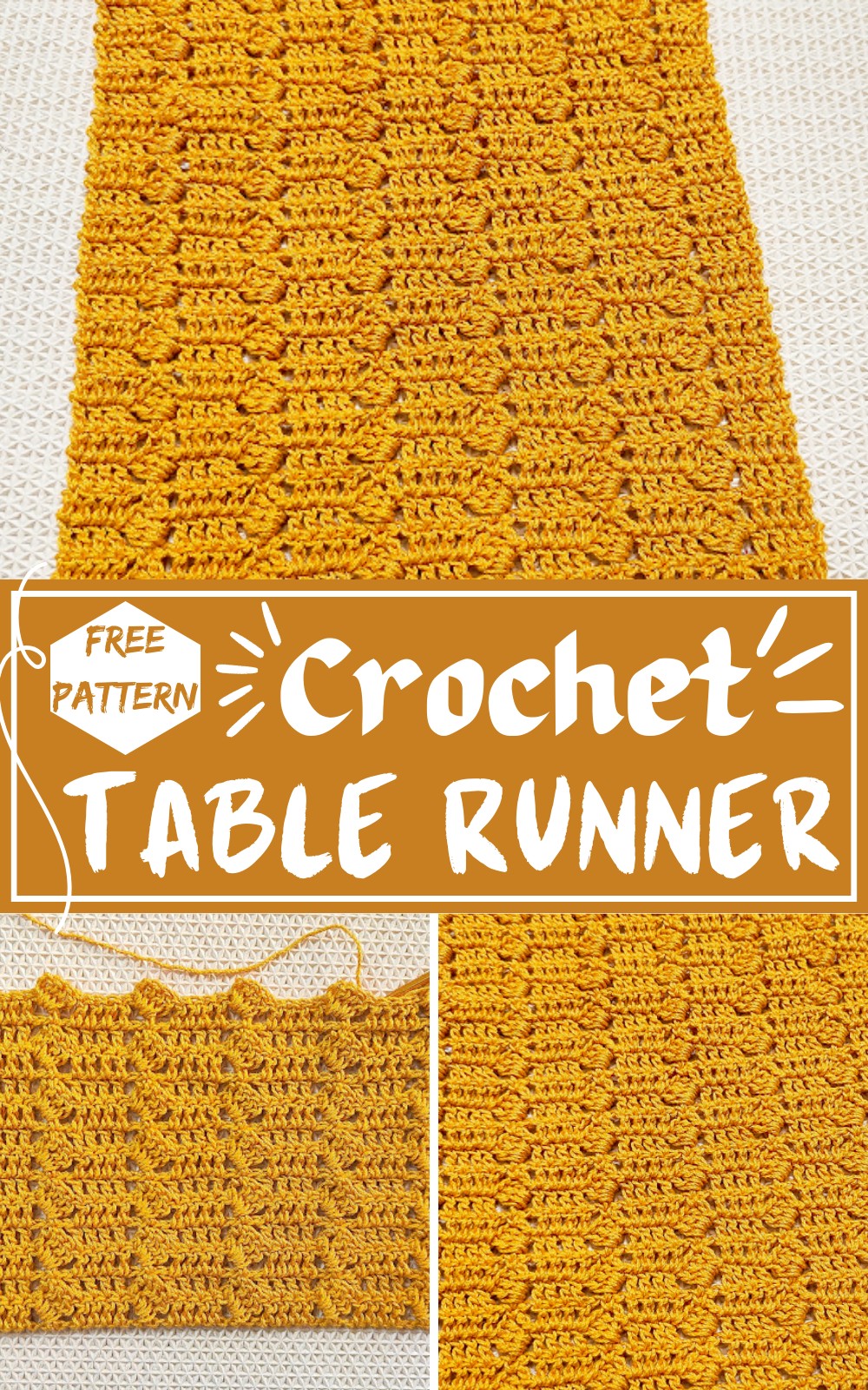 Easy Crochet Table Runner Pattern