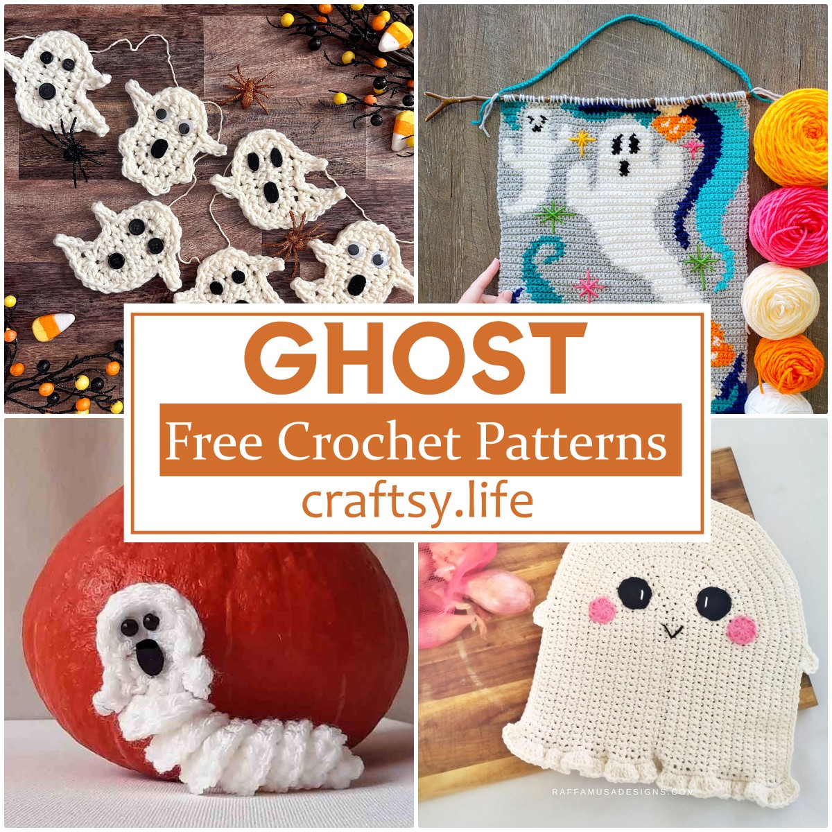 Free Crochet Ghost Patterns 1