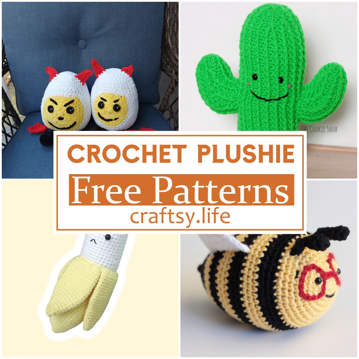 Free Crochet Plushie Patterns 1