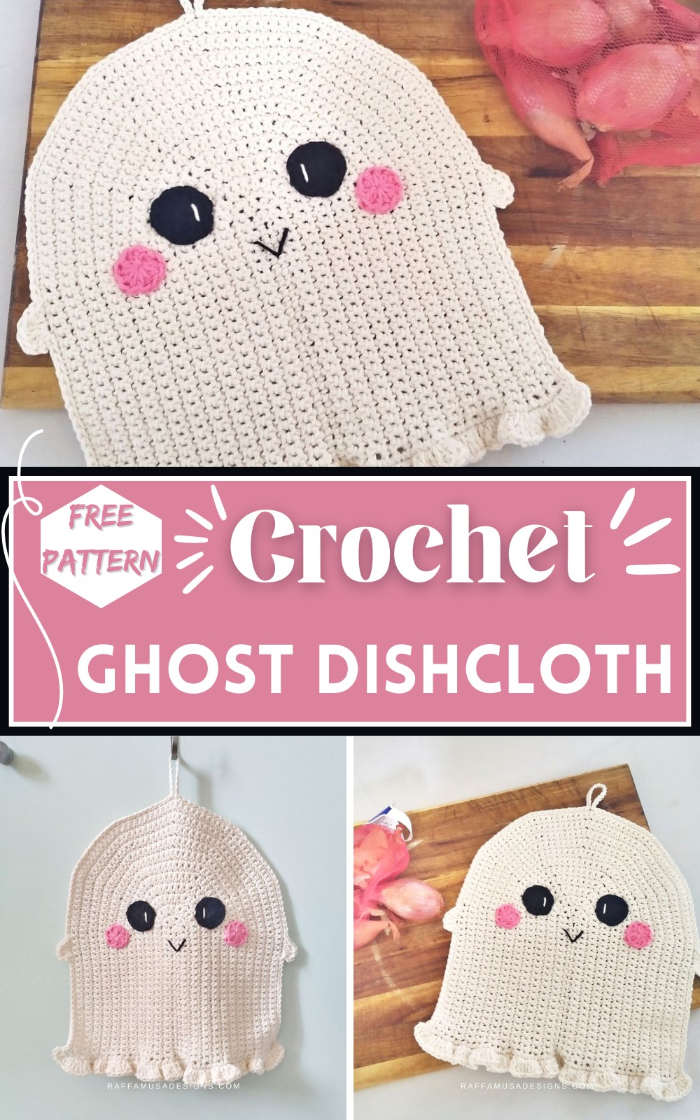 Ghost Dishcloth