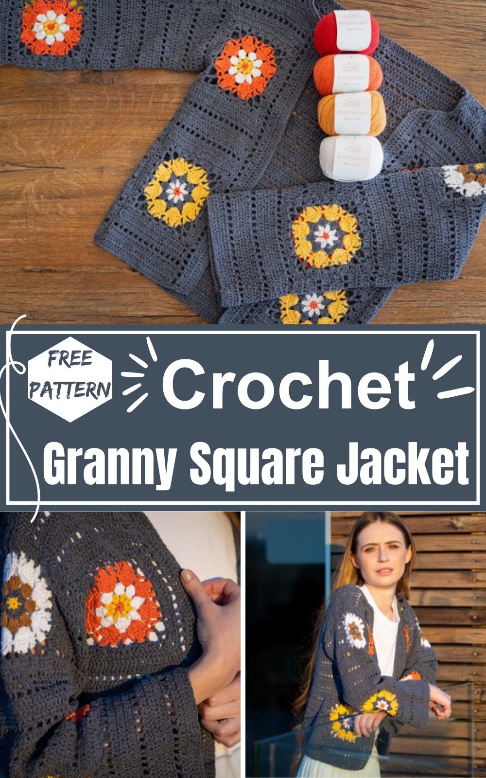 Granny Square Jacket