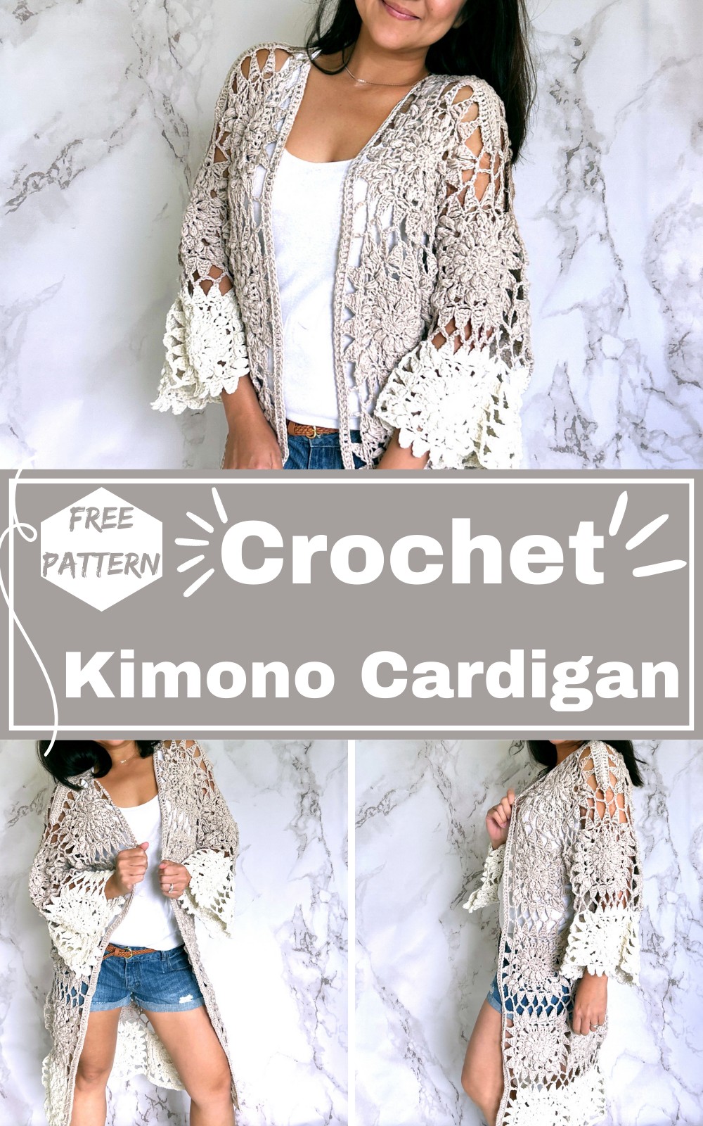 Rose Kimono Cardigan