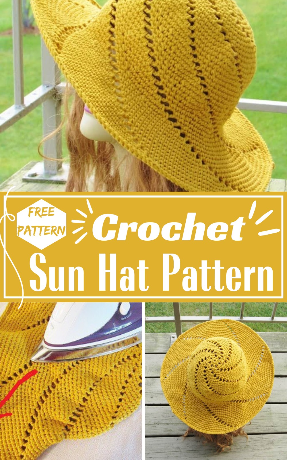Sunsational Sun Hat Pattern