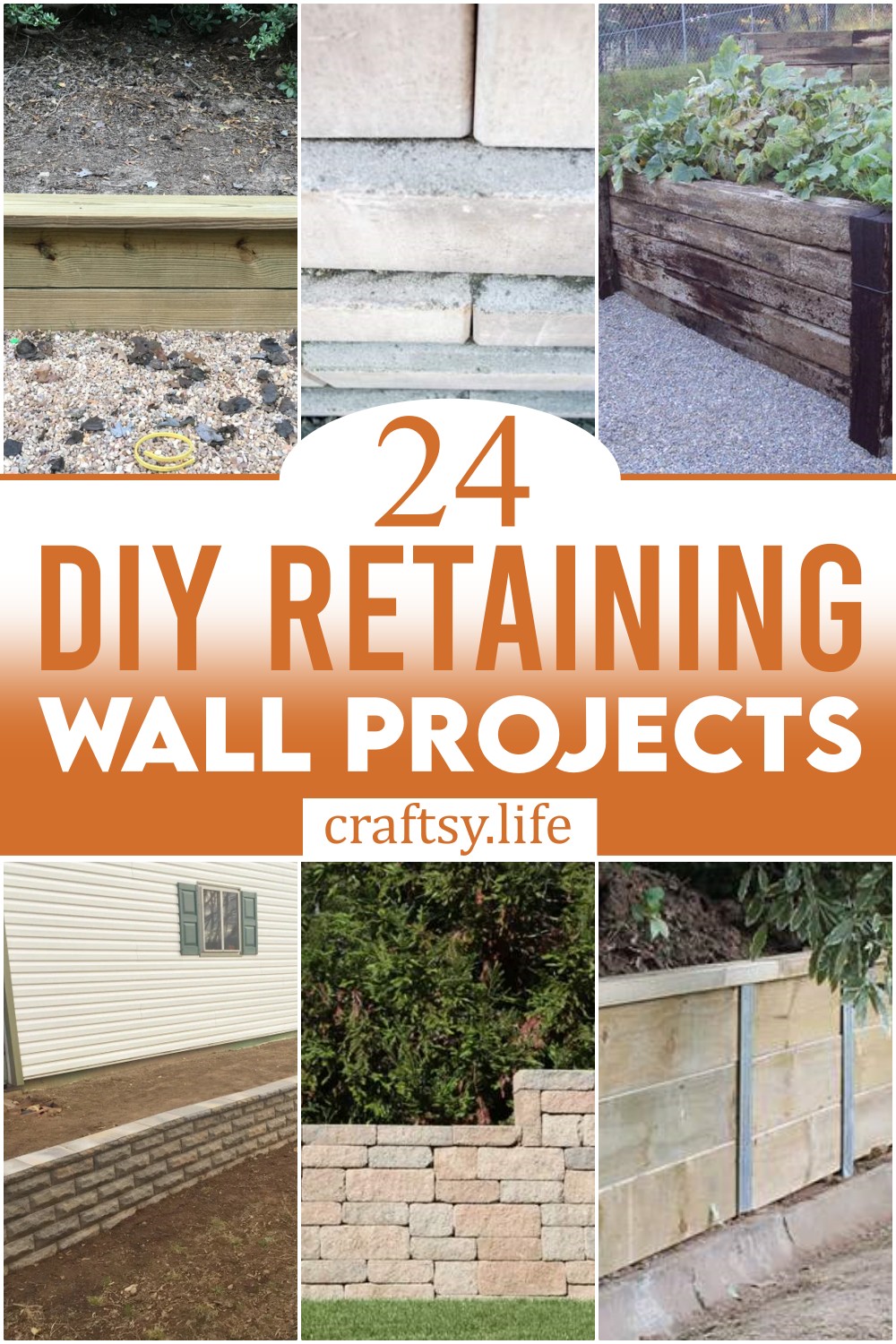 DIY Retaining Wall Projects 1