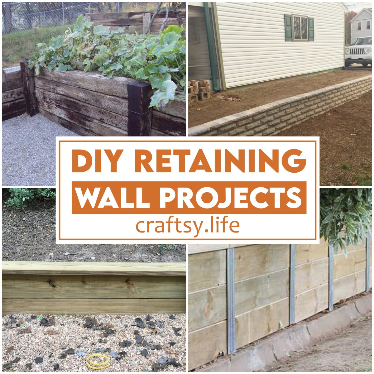 DIY Retaining Wall Projects