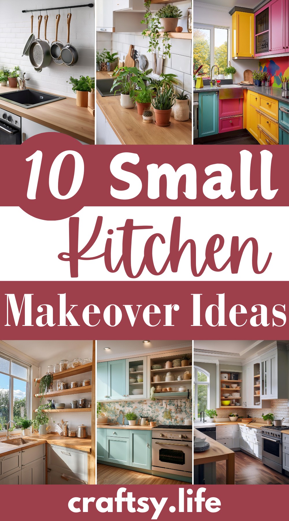 10 Small Kitchen Makeover Ideas