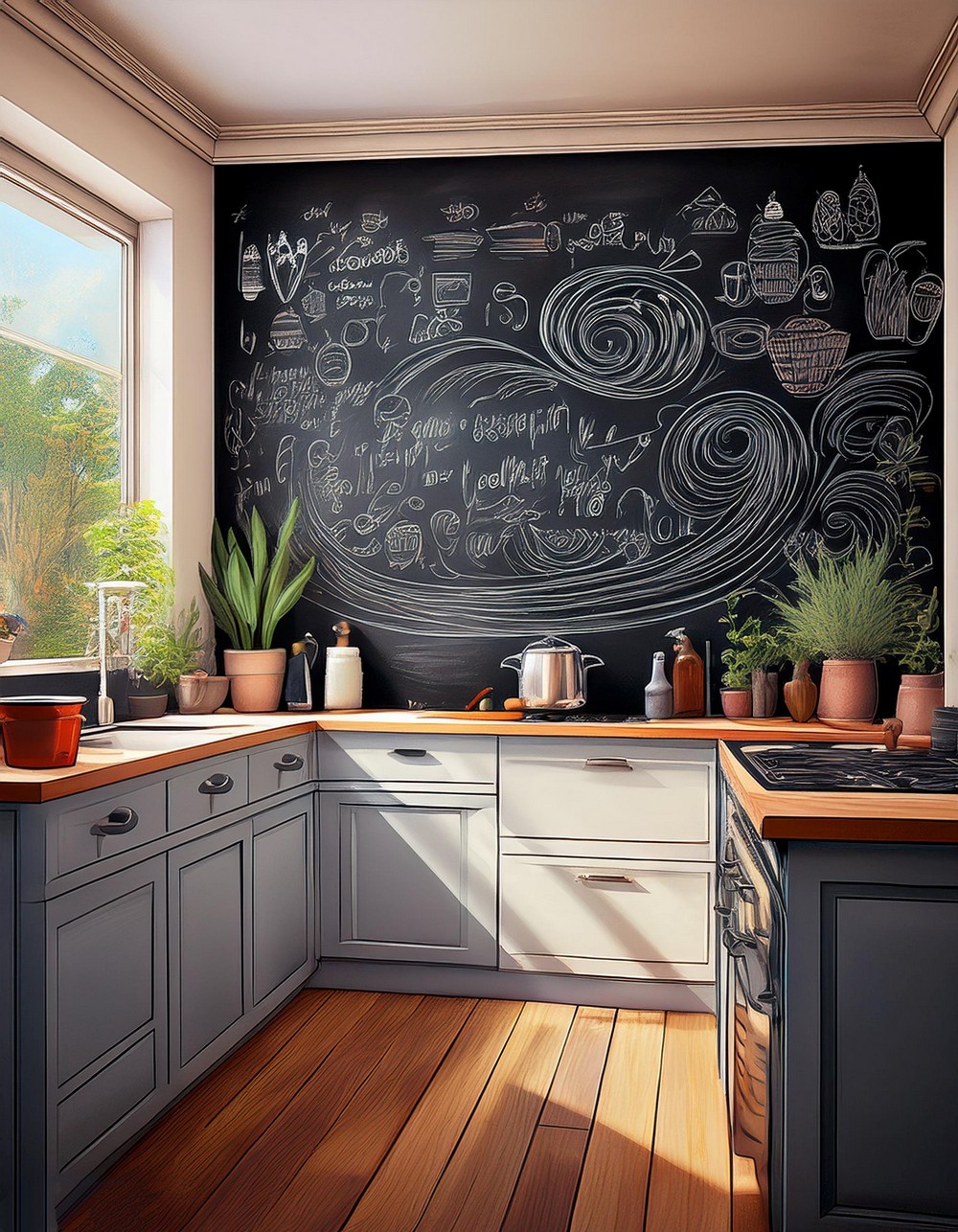 Chalkboard Wall