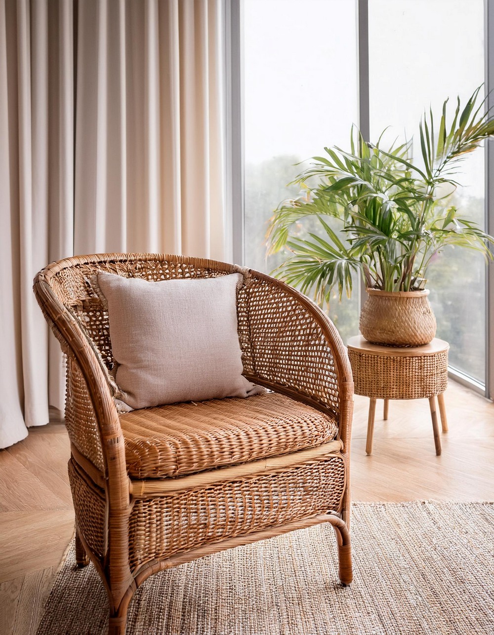 Rattan Accent Chairs