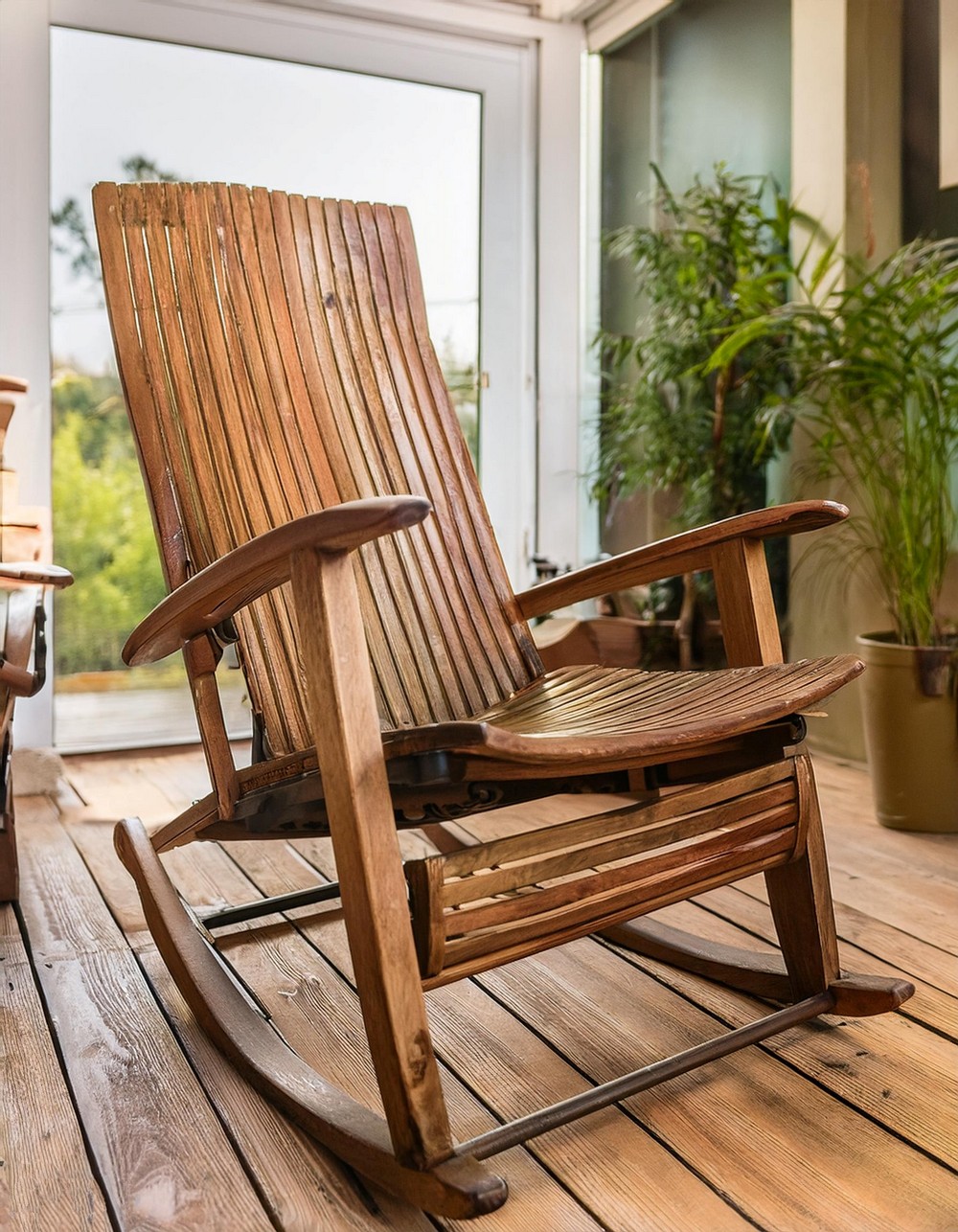 Rustic Wooden Recliners