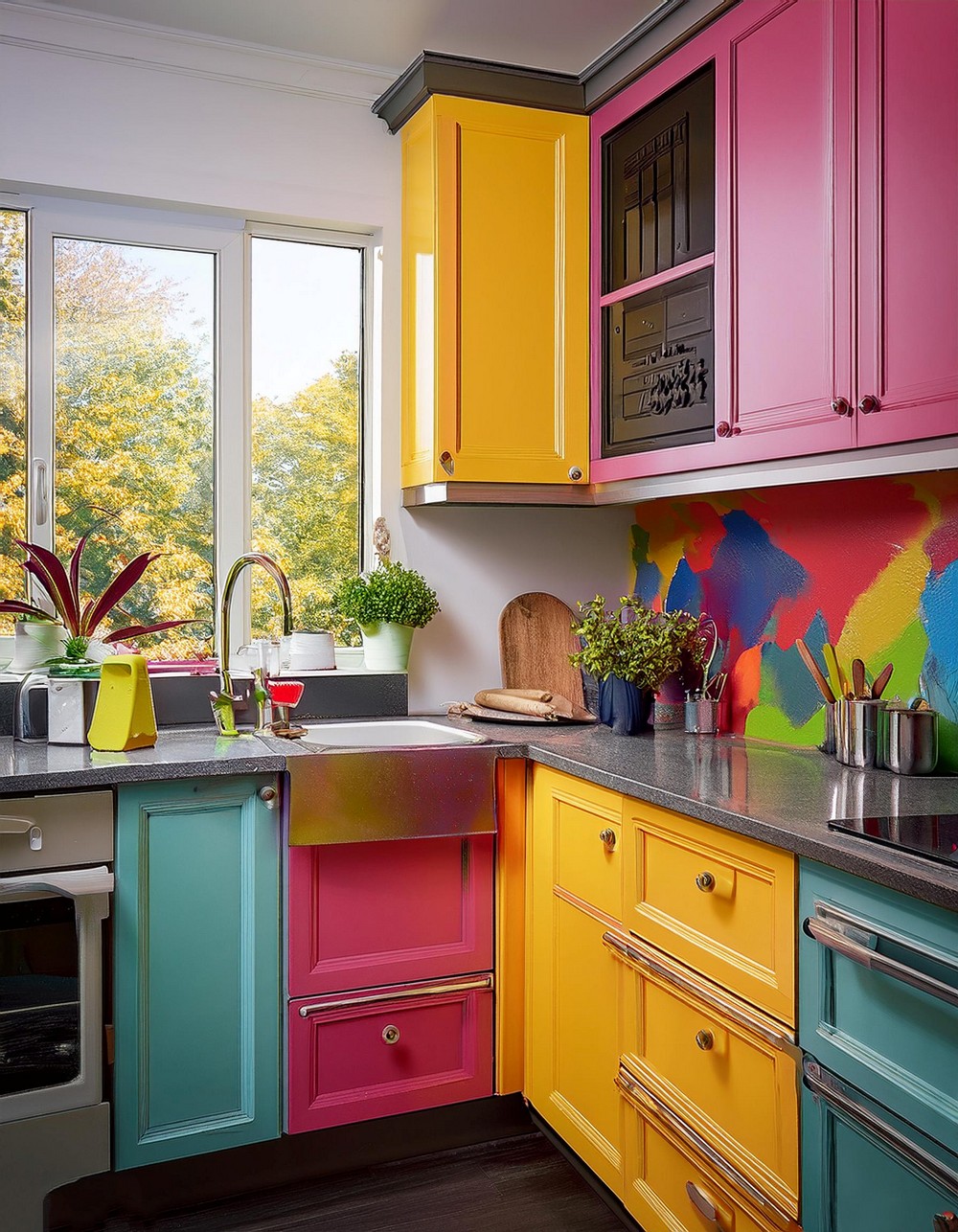 Splash of Color with Paint