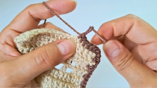 Crochet Christmas House Pattern 3