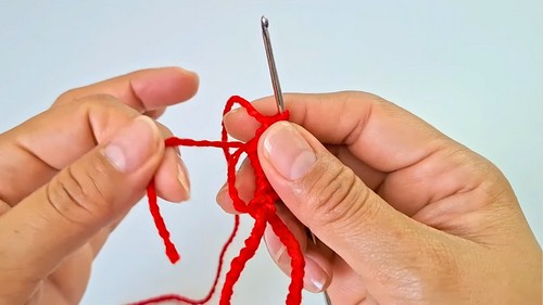 Crochet Christmas House Pattern 4