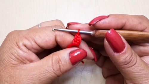 Crochet Christmas Placemat Pattern 1