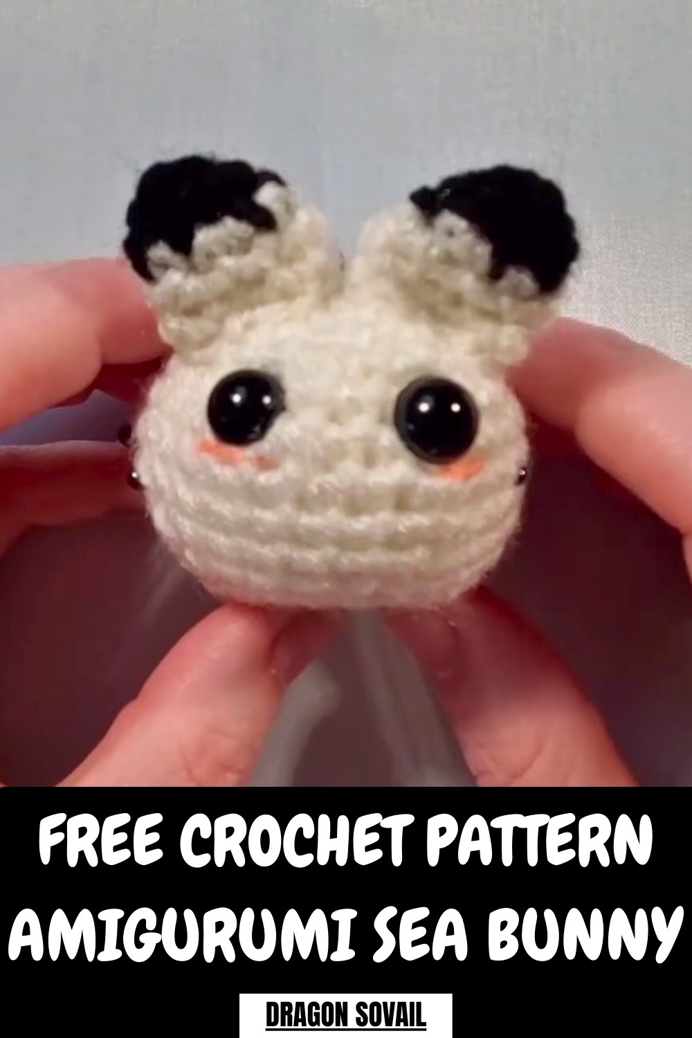 Crochet Amigurumi Sea Bunny Pattern