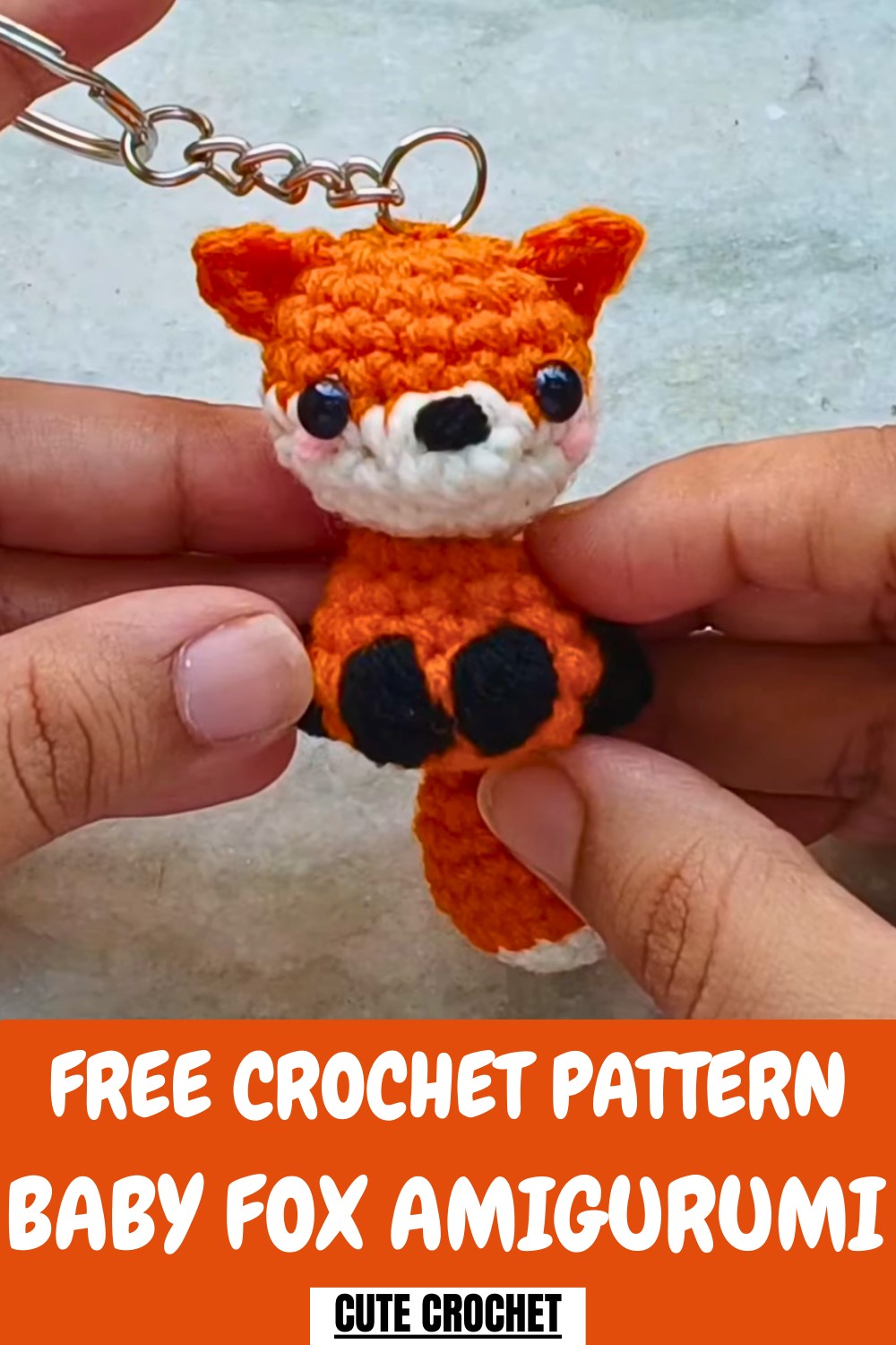 Crochet Baby Fox Amigurumi Pattern