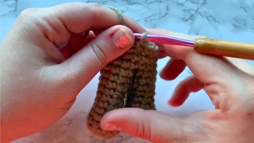 Crochet Baby Groot Pattern 3