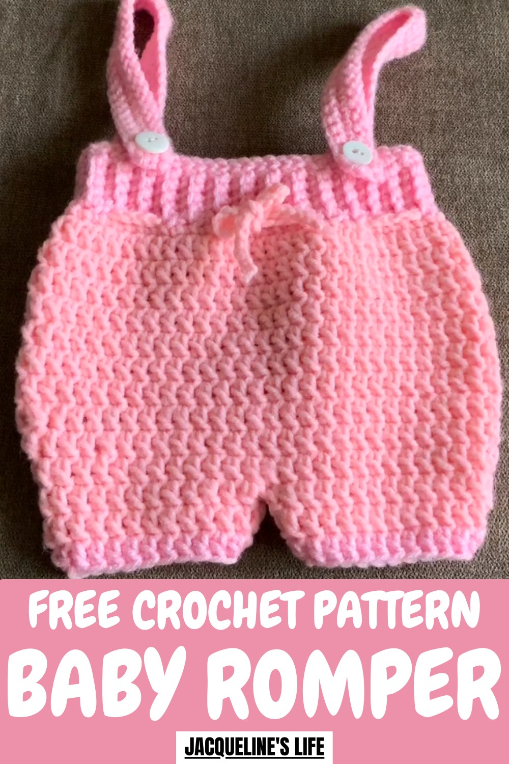 Crochet Baby Romper Pattern