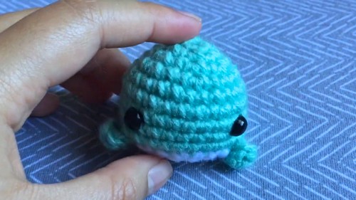 Crochet Baby Whale Amigurumi Pattern 6