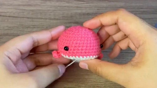 Crochet Baby Whale Amigurumi Pattern 7