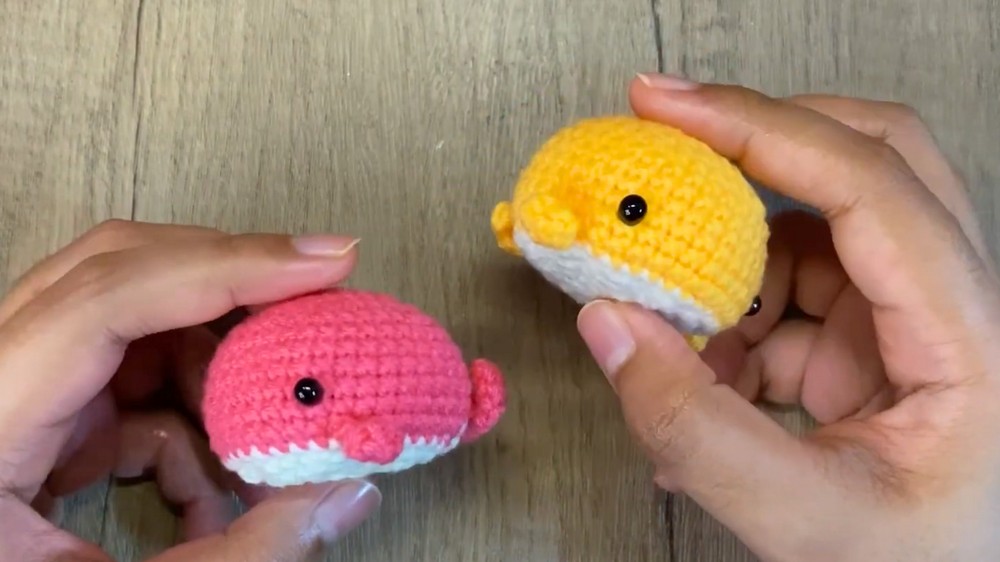 Crochet Baby Whale Amigurumi Pattern 8