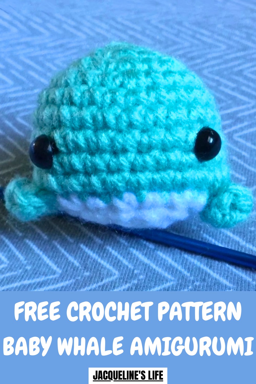 Crochet Baby Whale Amigurumi Pattern