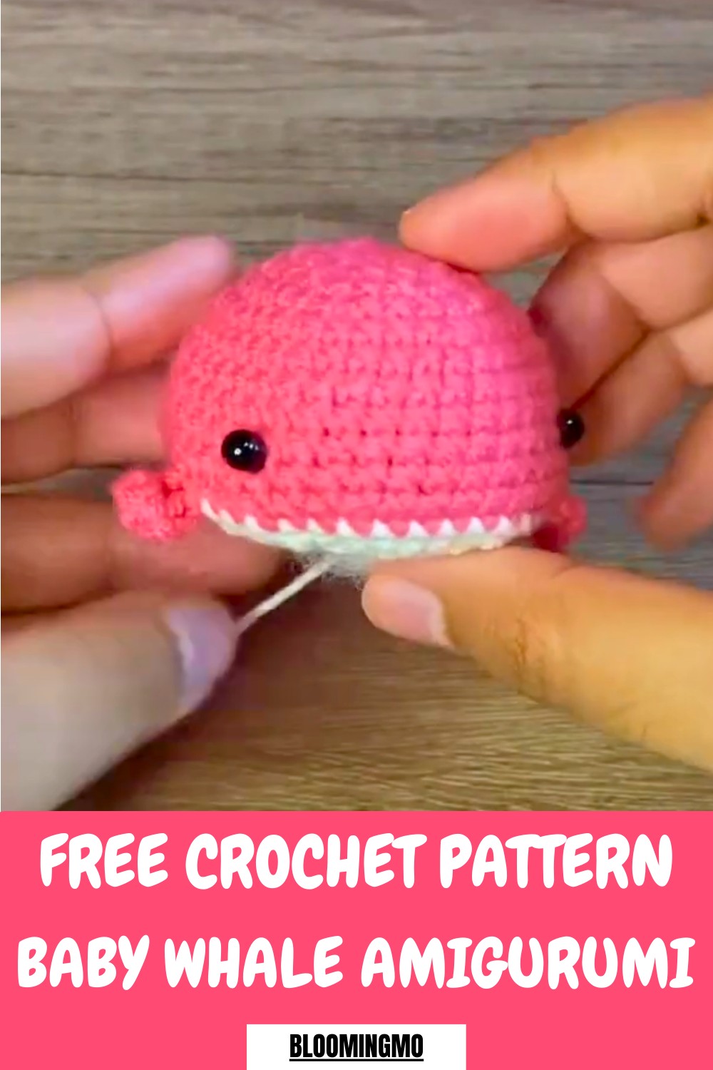 Crochet Baby Whale Amigurumi Pattern