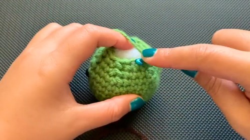Crochet Baby Yoda Amigurumi Pattern 4