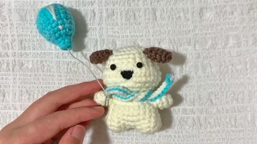 Crochet Balloon Puppy Pattern 8