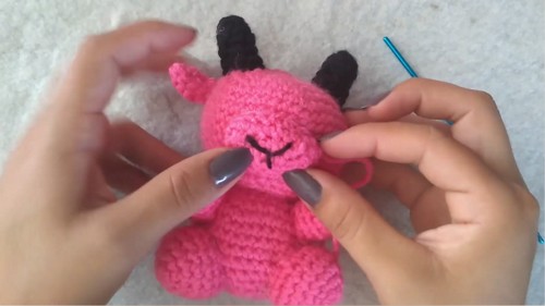 Crochet Baphomet Amigurumi Pattern 7
