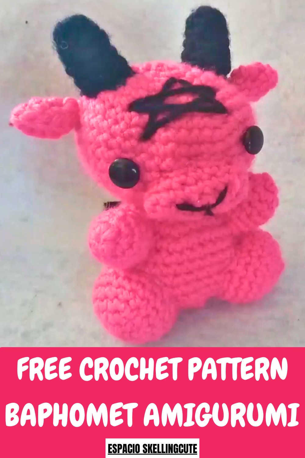 Crochet Baphomet Amigurumi Pattern