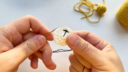 Crochet Bear Key Cover Pattern 6