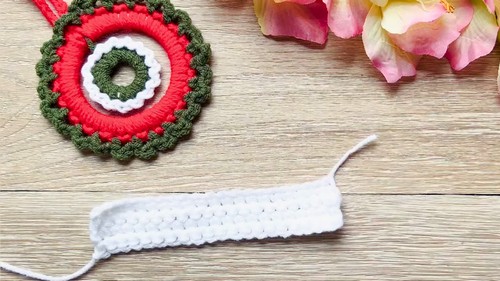 Crochet Beautiful Wreath Pattern 5