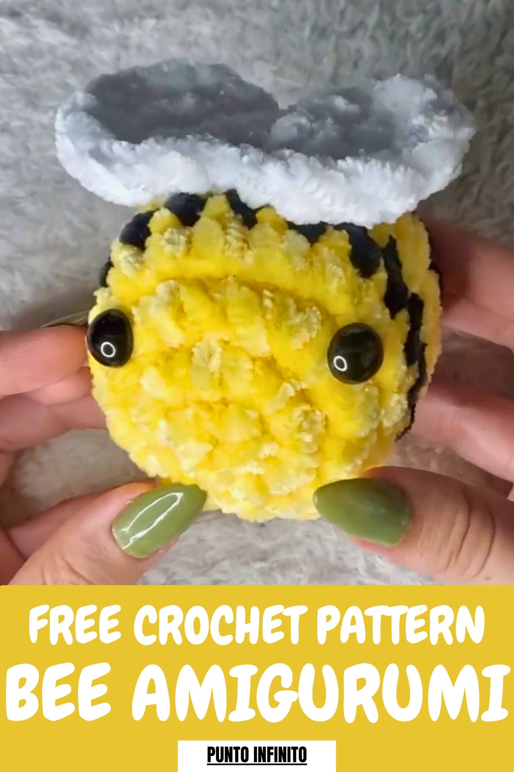 Crochet Bee Amigurumi Pattern