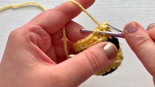 Crochet Bee Amigurumi Pattern 3