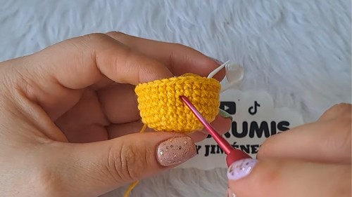 Crochet Bird Keychain Pattern 4