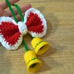 Crochet Bow With Bells Pattern 8