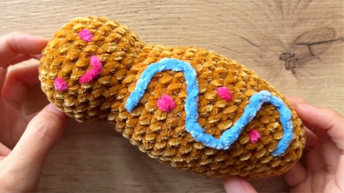Crochet Bread Baby Amigurumi Pattern 7