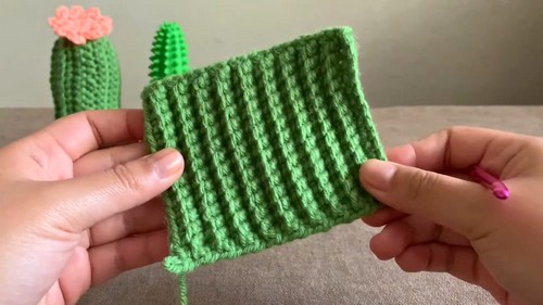 Crochet Cactus Amigurumi Pattern 3