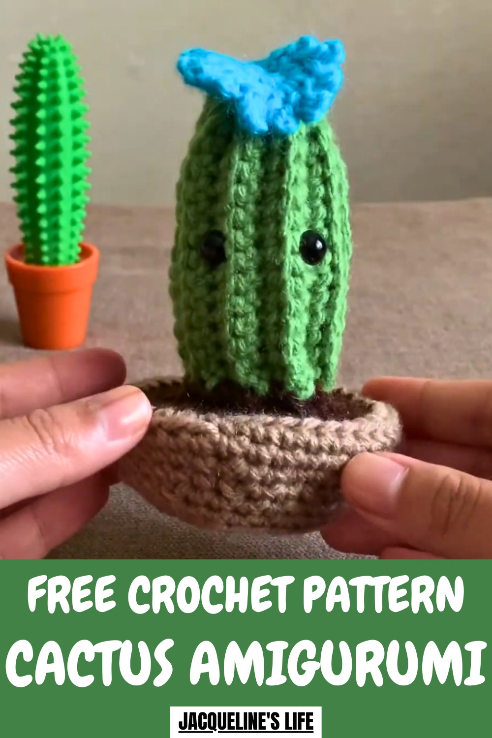 Crochet Cactus Amigurumi Pattern