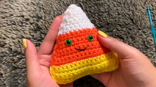 Crochet Candy Corn Mummy Pattern 8