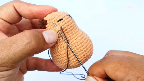 Crochet Capybara Amigurumi Pattern 8