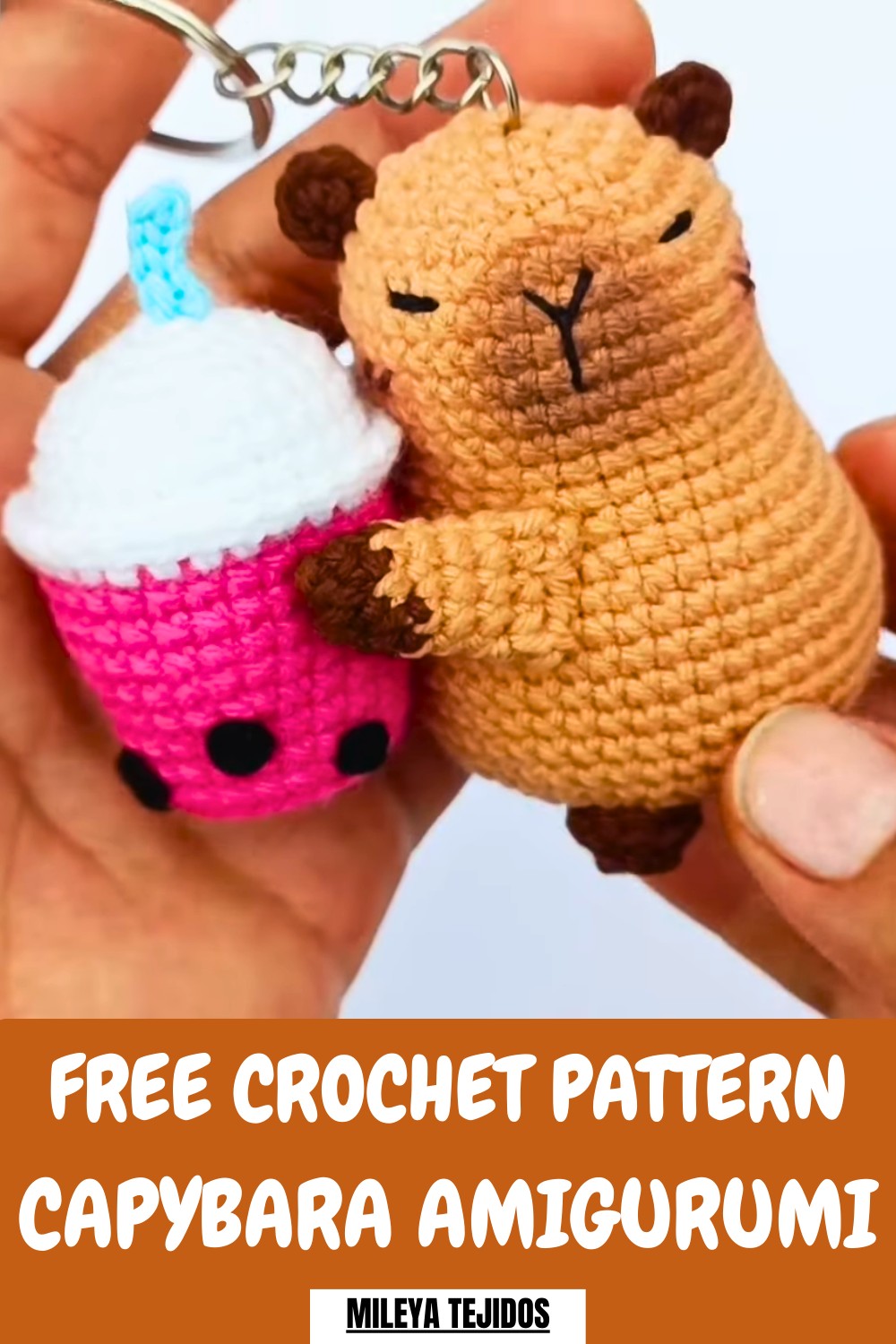 Crochet Capybara Amigurumi Pattern