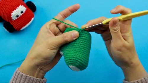 Crochet Car Doll Amigurumi Pattern 4