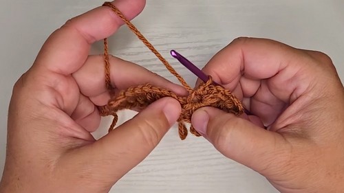 Crochet Cat Applique Pattern 4