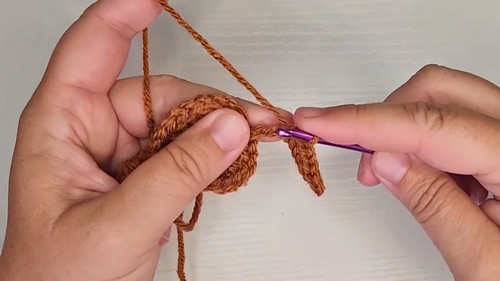 Crochet Cat Applique Pattern 5