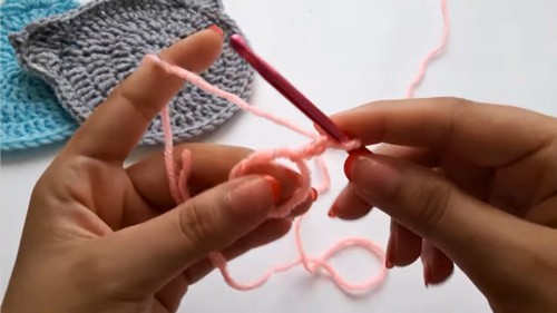 Crochet Cat Coasters Pattern 1