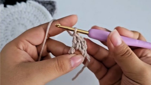 Crochet Cat Coasters Pattern 2